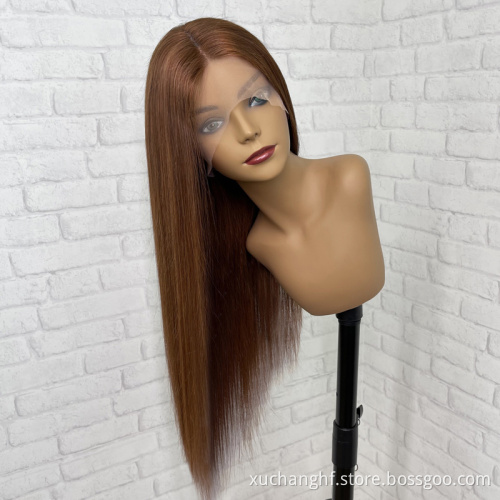 40 Inch Human Hair Wigs Wholesale 30 Inch Long Bone Straight Lace Front Wigs Raw Virgin Cuticle Aligned Wig For Black Women